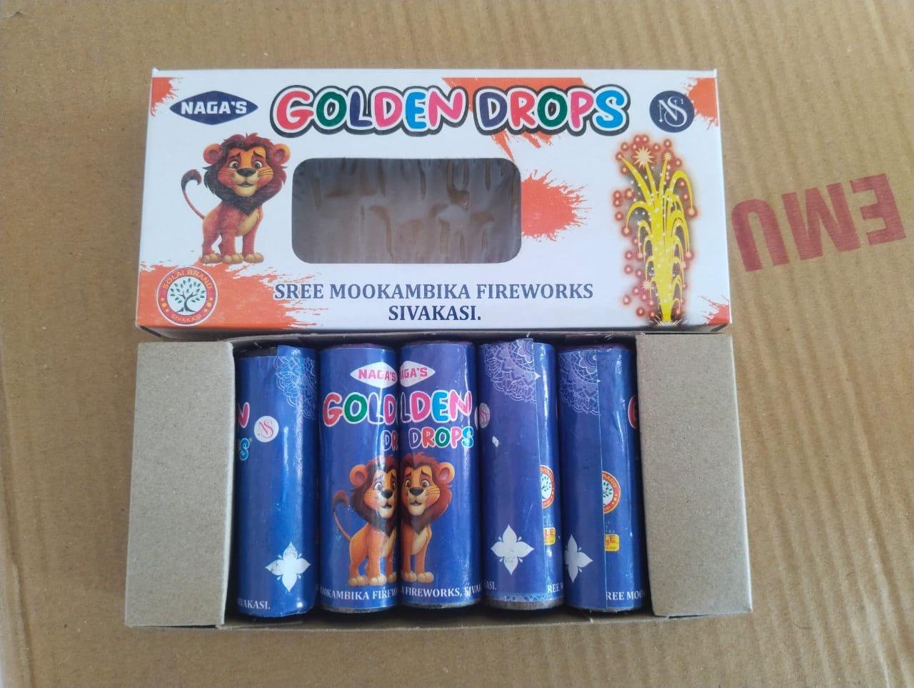 Golden drops (5 Pcs)
