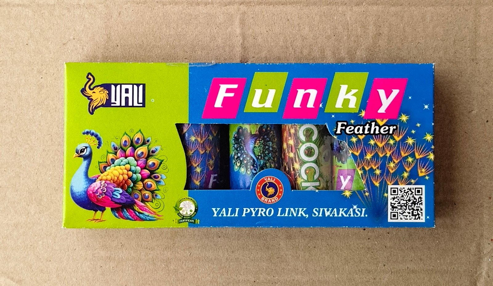 Peacock feather (5pcs)